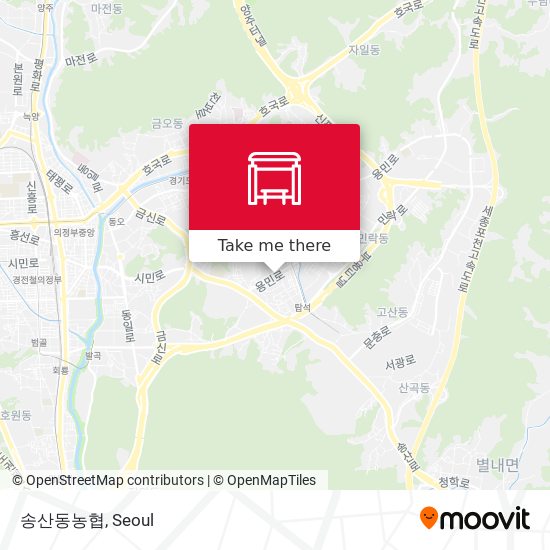 송산동농협 map