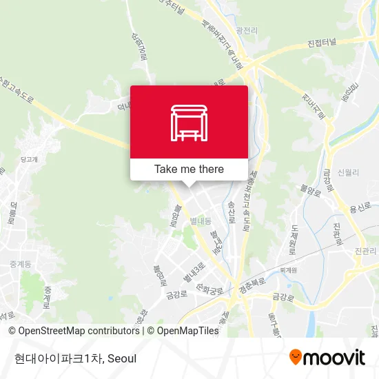 현대아이파크1차 map
