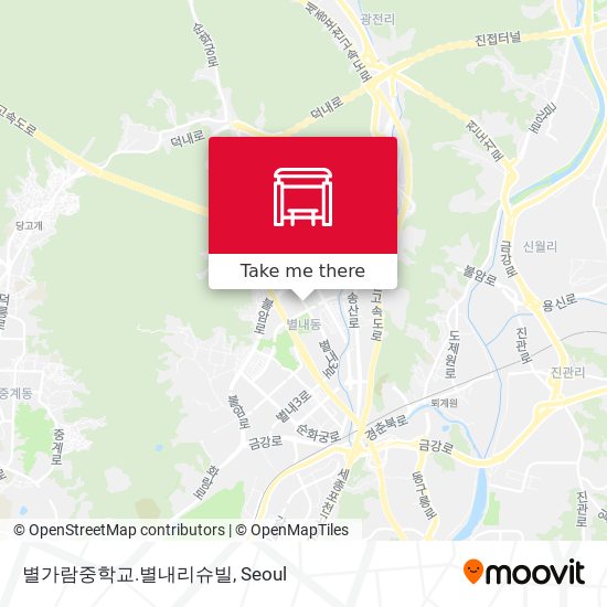 별가람중학교.별내리슈빌 map