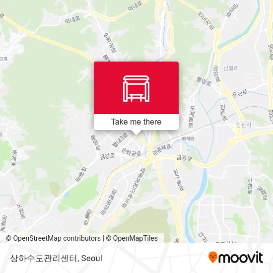 상하수도관리센터 map