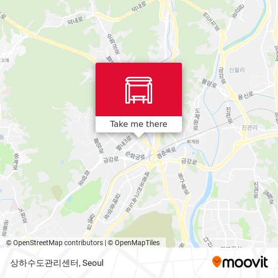 상하수도관리센터 map