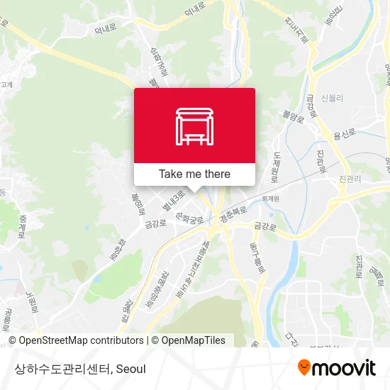 상하수도관리센터 map