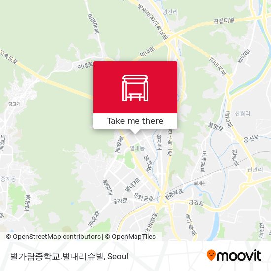 별가람중학교.별내리슈빌 map