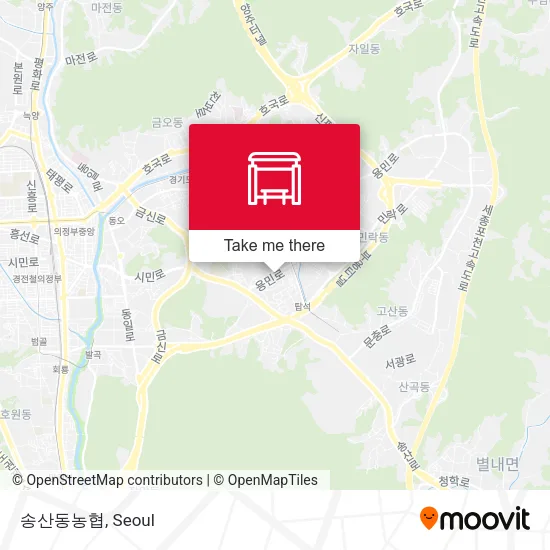 송산동농협 map
