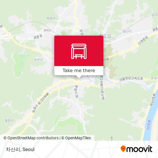 차산리 map