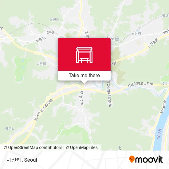 차산리 map