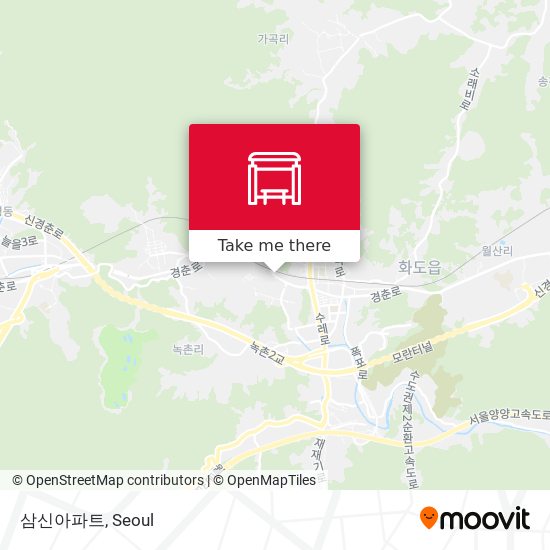 삼신아파트 map