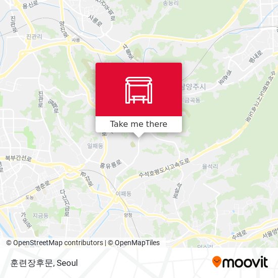 훈련장후문 map