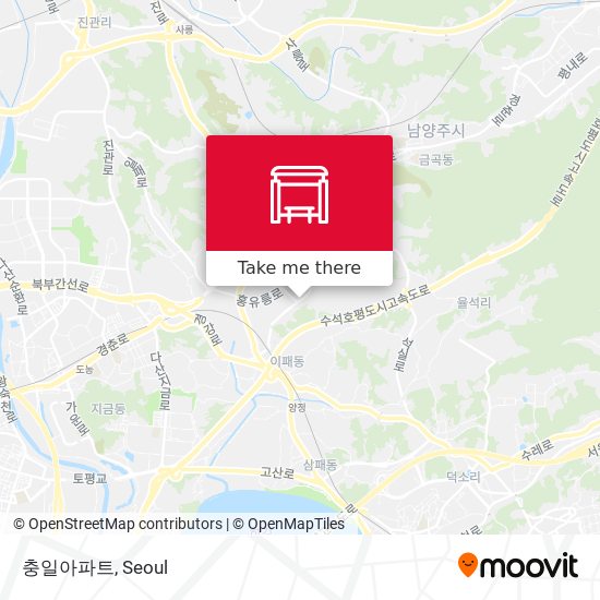 충일아파트 map