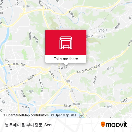 봉두메마을.부대정문 map