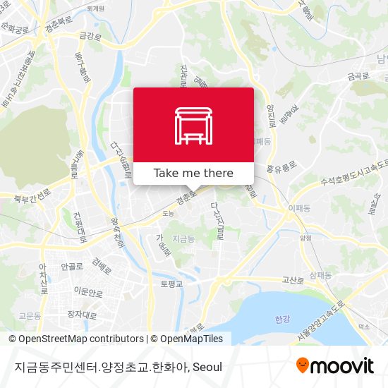 지금동주민센터.양정초교.한화아 map