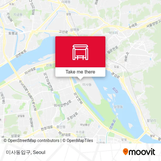 미사동입구 map