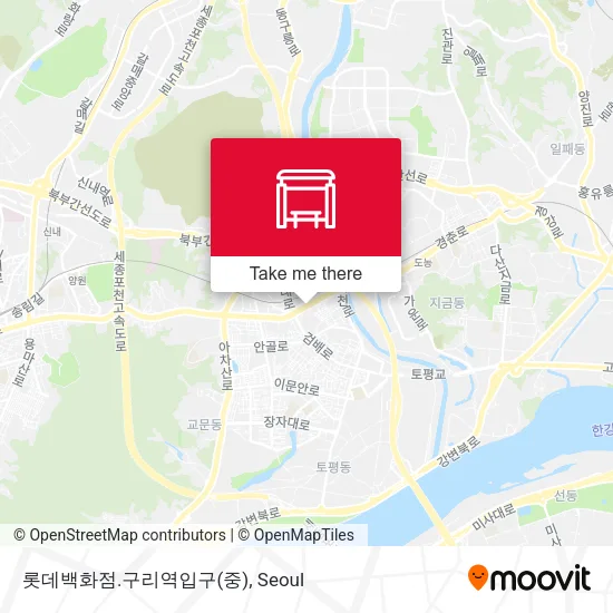 롯데백화점.구리역입구(중) map