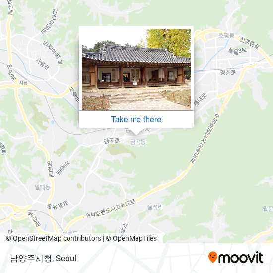 남양주시청 map