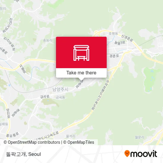 돌팍고개 map