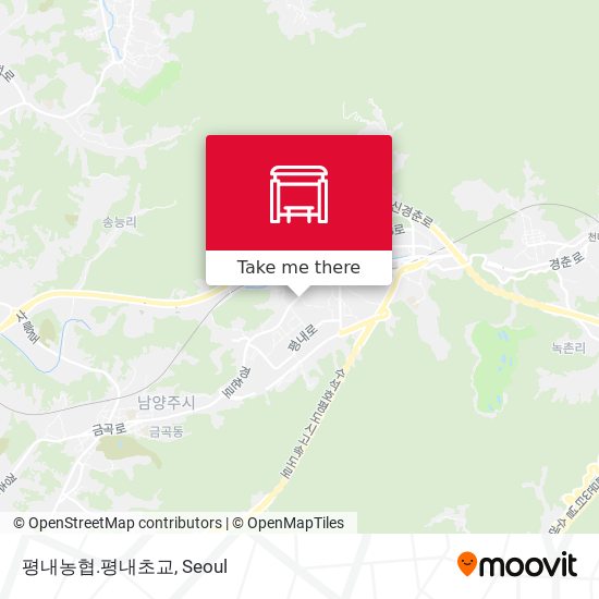 평내농협.평내초교 map