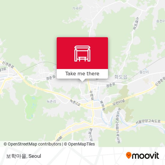 보학마을 map
