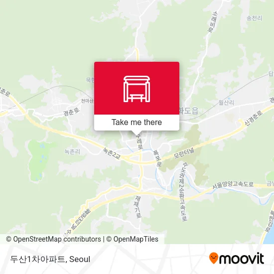 두산1차아파트 map