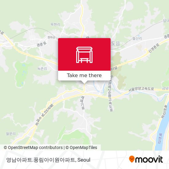 영남아파트.풍림아이원아파트 map