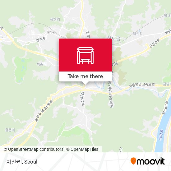 차산리 map
