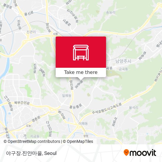 야구장.진안마을 map