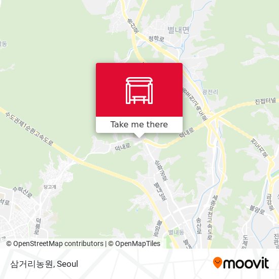 삼거리농원 map