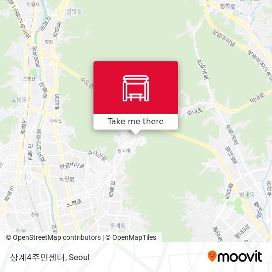 상계4주민센터 map