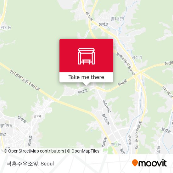 덕흥주유소앞 map