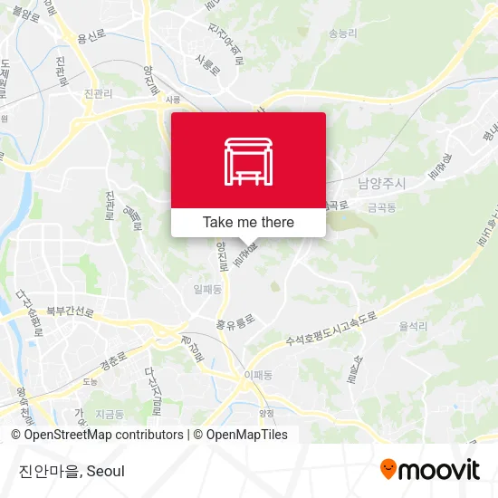 진안마을 map