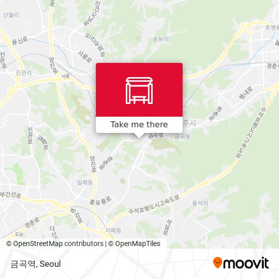 금곡역 map