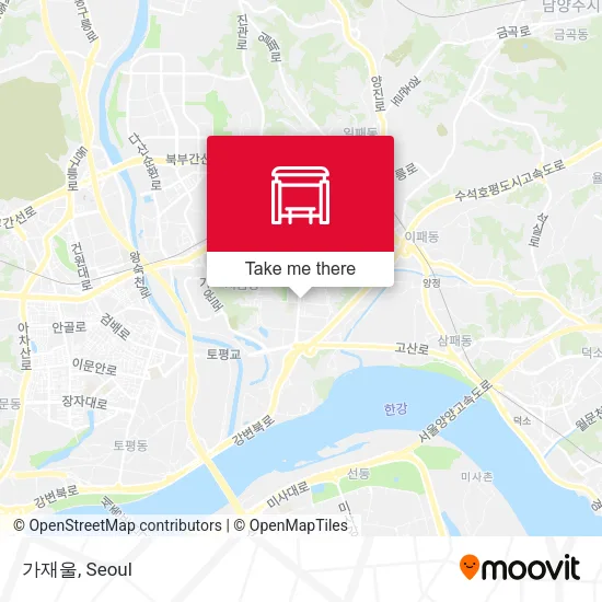 가재울 map