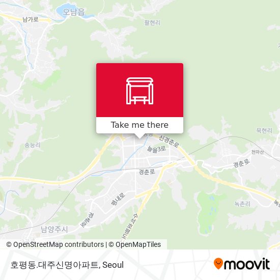 호평동.대주신명아파트 map