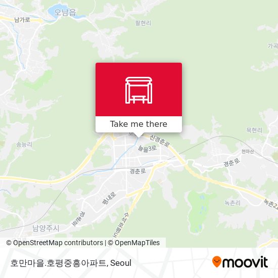 호만마을.호평중흥아파트 map