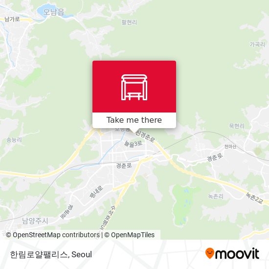 한림로얄팰리스 map