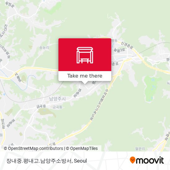 장내중.평내고.남양주소방서 map