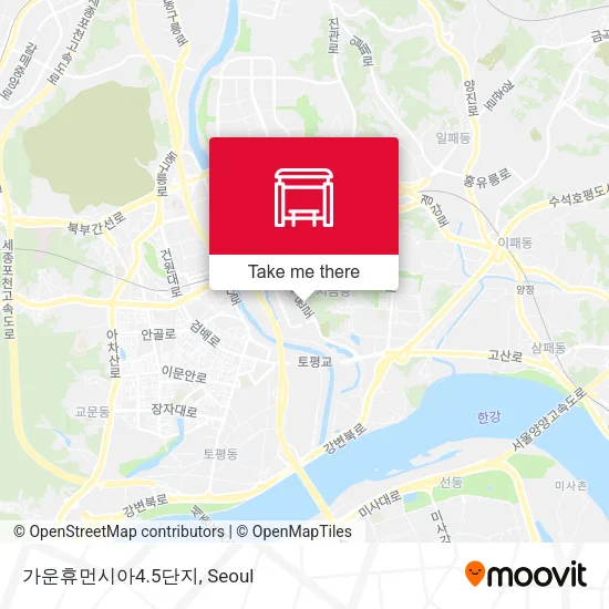 가운휴먼시아4.5단지 map