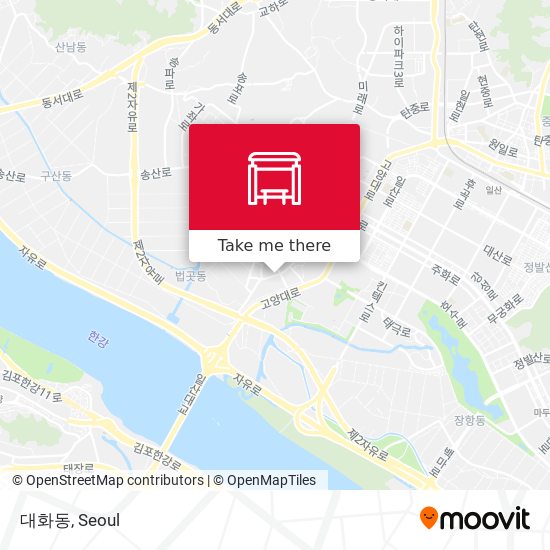 대화동 map