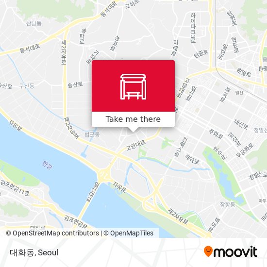 대화동 map