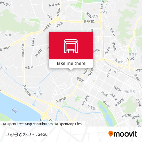 고양공영차고지 map