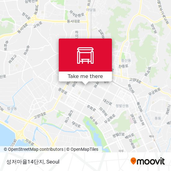 성저마을14단지 map