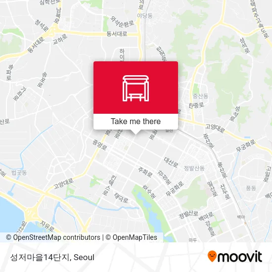 성저마을14단지 map