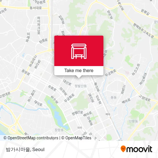 밤가시마을 map