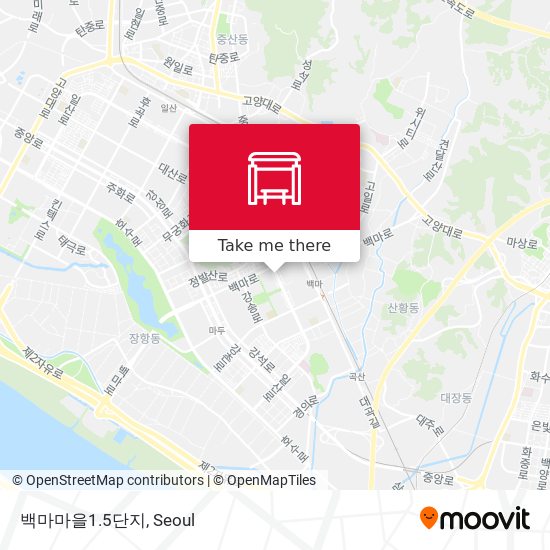 백마마을1.5단지 map