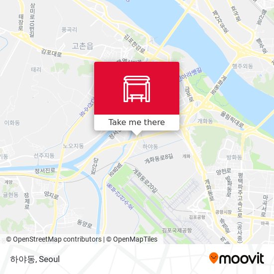 하야동 map