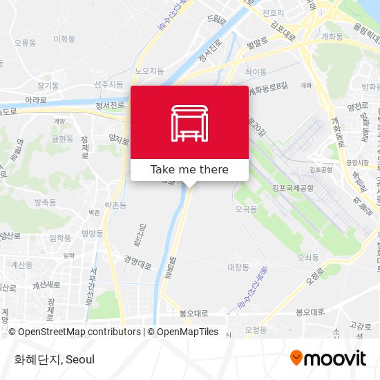 화혜단지 map