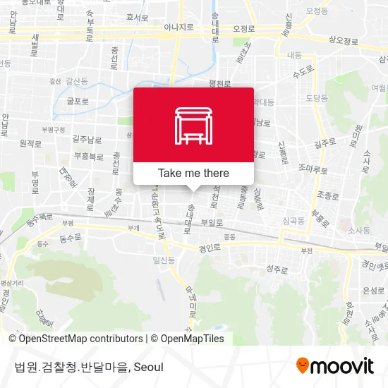 법원.검찰청.반달마을 map