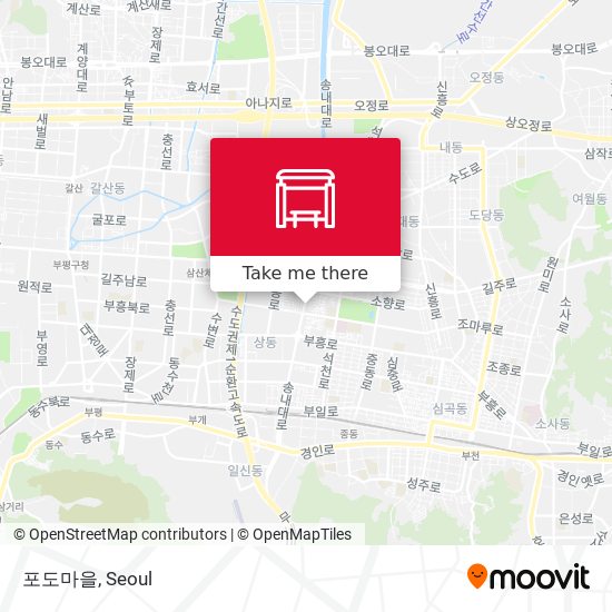 포도마을 map