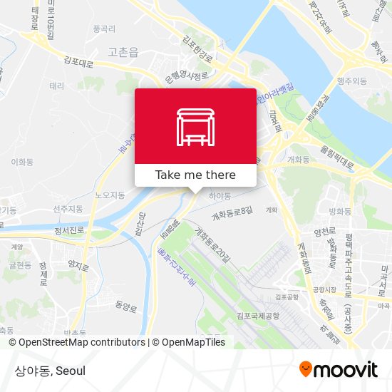 상야동 map