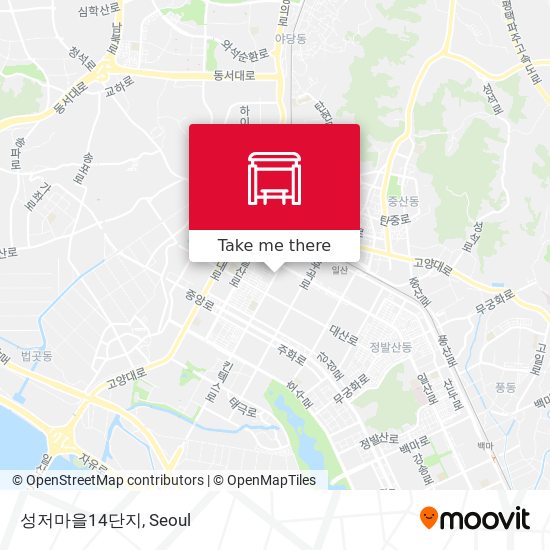 성저마을14단지 map
