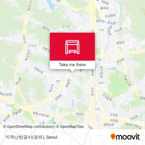 지역난방공사(경유) map